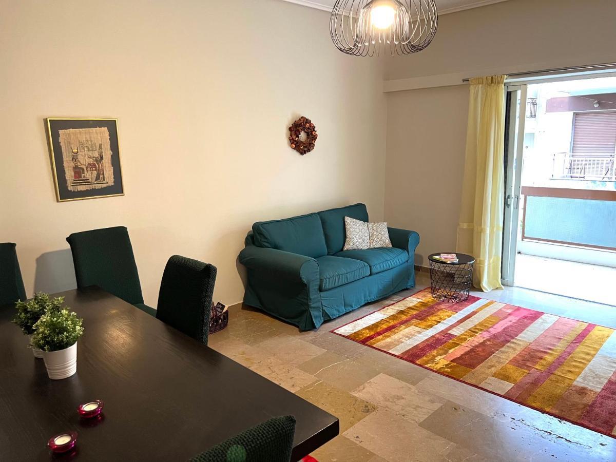 Agios Eleftherios Metro St. 2 Bedrms 4 Pers. Flat Atény Exteriér fotografie